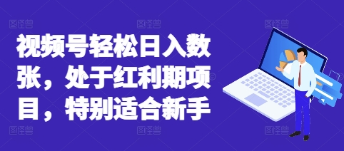 视频号轻松日入数张,处于红利期项目,特别适合新手_共创网